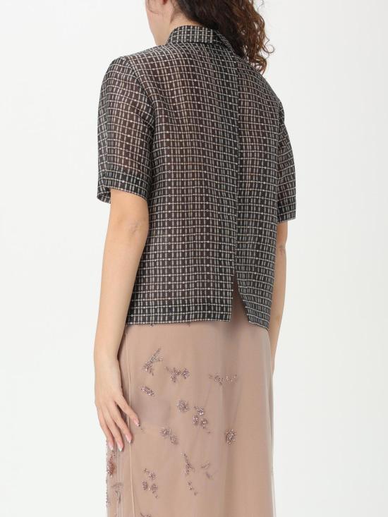 25FW 펜디 폴로 티셔츠 FS8240AUP5 F1RXA Brown - FENDI