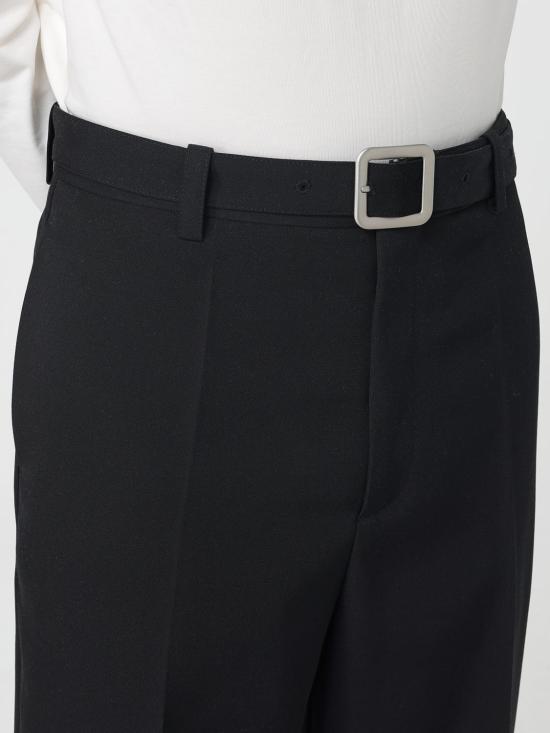 25FW 질샌더 스트레이트 팬츠 J22KA0230J40002 001 Black - JIL SANDER