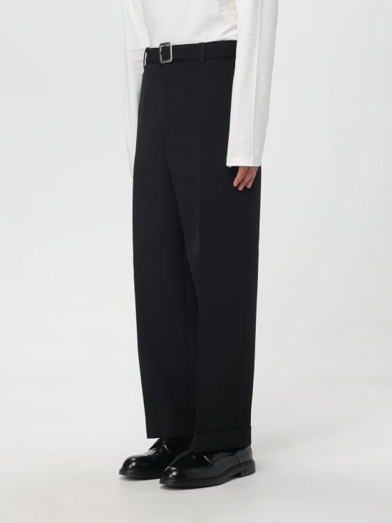 25FW 질샌더 스트레이트 팬츠 J22KA0230J40002 001 Black - JIL SANDER