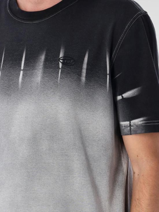 25FW 디젤 반팔 티셔츠 A178010SLBQ 9XXA Black - DIESEL