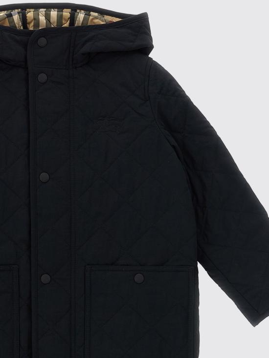 25FW [키즈] 버버리 코트 8108502 Black - BURBERRY