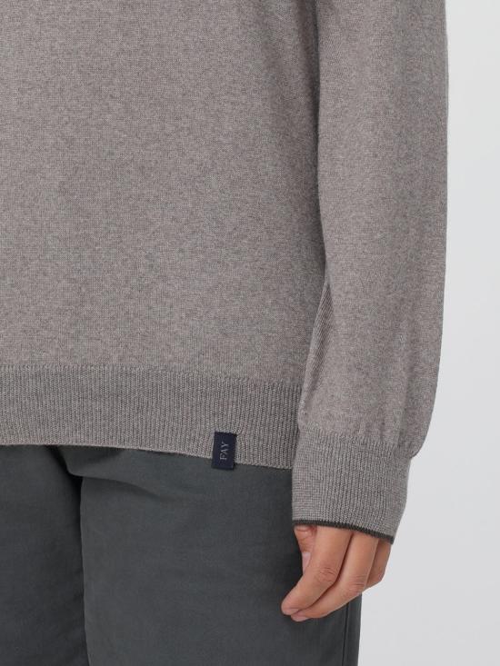 25FW 페이 스웨터 NMMC1512230WJF 013Q Brown - FAY