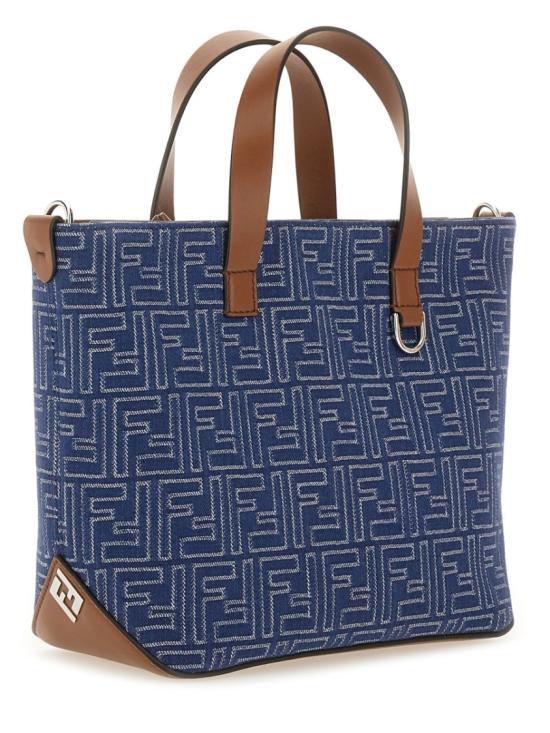 펜디 FF 쇼퍼백 7VA658 AUGOF1SCG Blue - FENDI