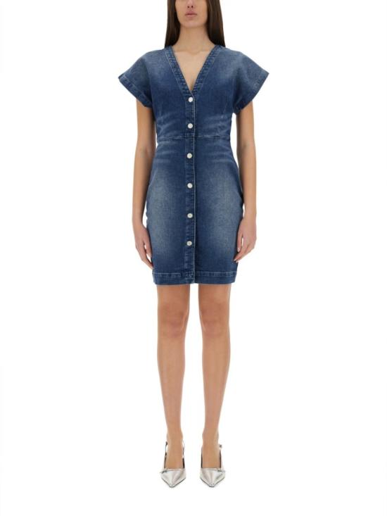  모스키노 데님 원피스 04573720 1298 Blue