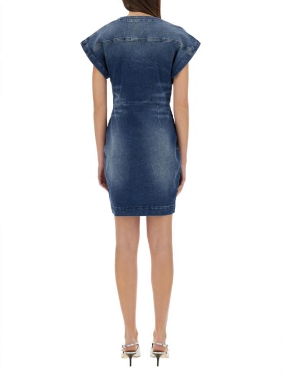  모스키노 데님 원피스 04573720 1298 Blue - MOSCHINO