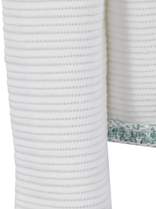 25SS 파비아나 필리피 가디건 MAD275F669L381VR2 White - FABIANA FILIPPI