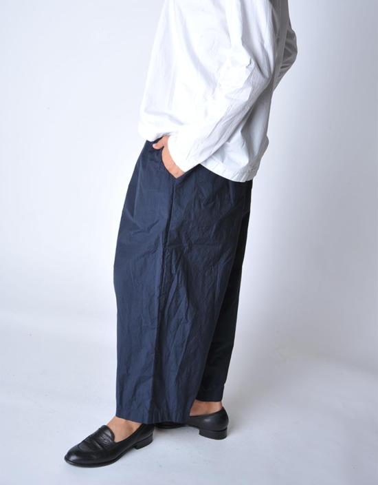  Manuelle Guibal 크롭 팬츠 마누엘 기발 녹턴 베이브 빅 팬츠 네이비 - OTHER BRANDS