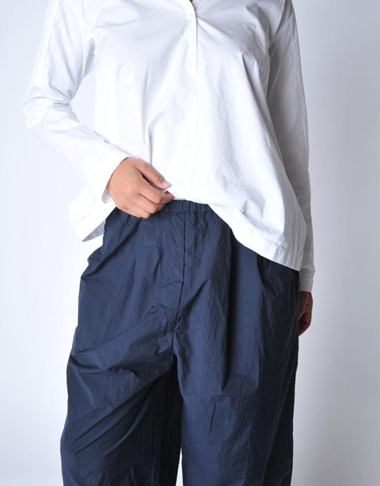  Manuelle Guibal 크롭 팬츠 마누엘 기발 녹턴 베이브 빅 팬츠 네이비 - OTHER BRANDS