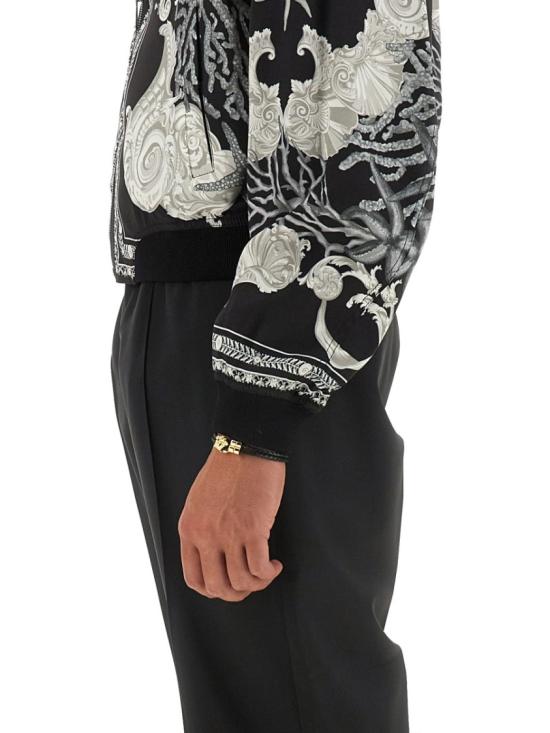  베르사체 봄버 자켓 1015714 1A110295BC70 Black - VERSACE