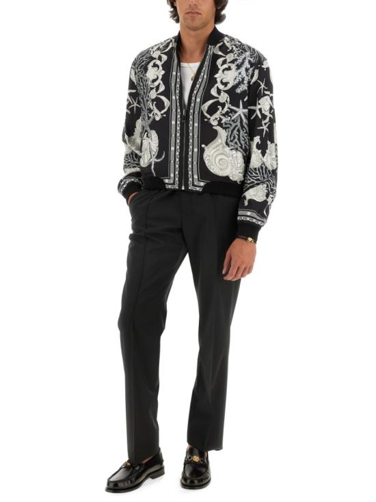  베르사체 봄버 자켓 1015714 1A110295BC70 Black - VERSACE