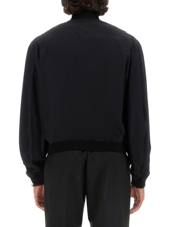  베르사체 봄버 자켓 1015714 1A110295BC70 Black - VERSACE