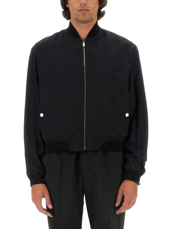  베르사체 봄버 자켓 1015714 1A110295BC70 Black