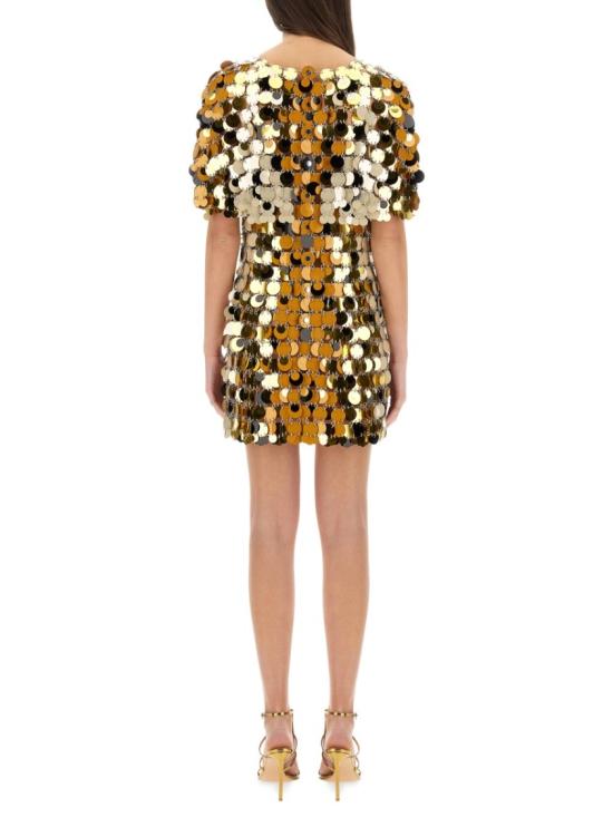 25SS 파코라반 미디 원피스 25PIRO061PS0133 V190 Gold - PACO RABANNE