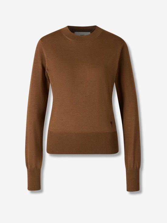  아미 스웨터 FKS835 KN0066 216 HAZELNUT DOM