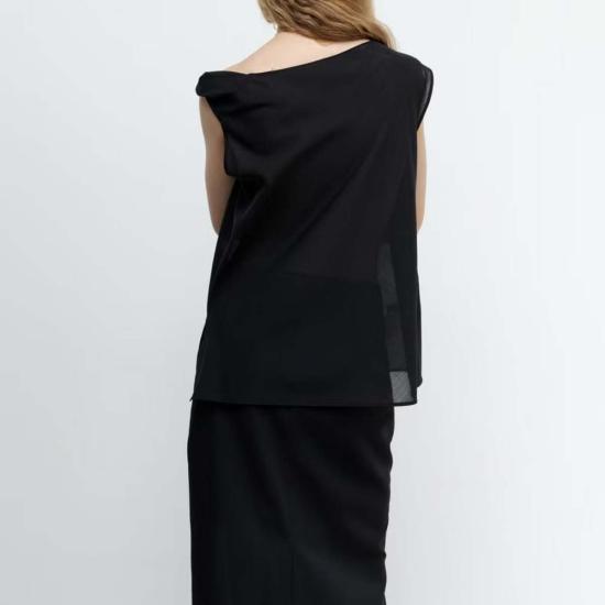  더 엔케이씨 스토어 블라우스 Nkc 스토어 로완 탑 - The NKC Store