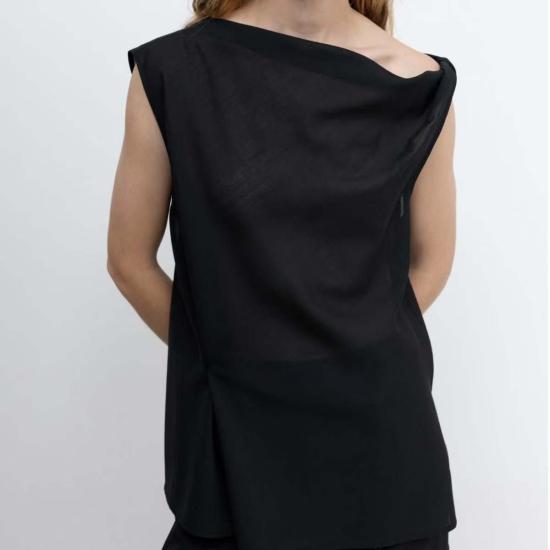  더 엔케이씨 스토어 블라우스 Nkc 스토어 로완 탑