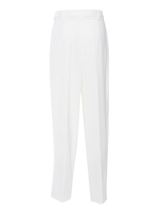 25SS 막스마라 스트레이트 팬츠 2516131011600 White - MAX MARA