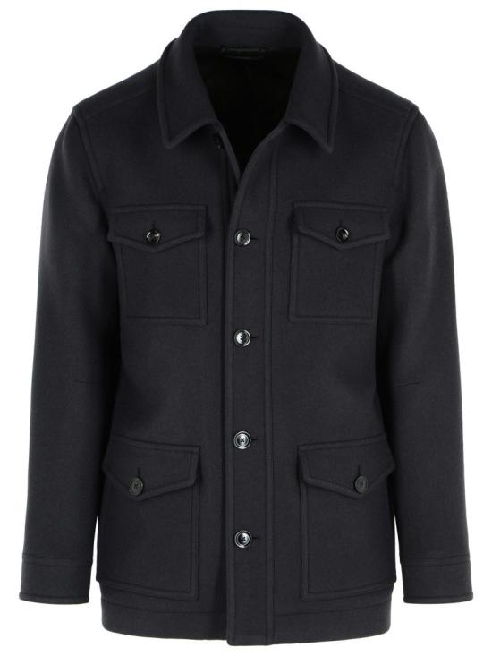 25FW 톰포드 자켓 OJM021 FMW058 HB825 Black