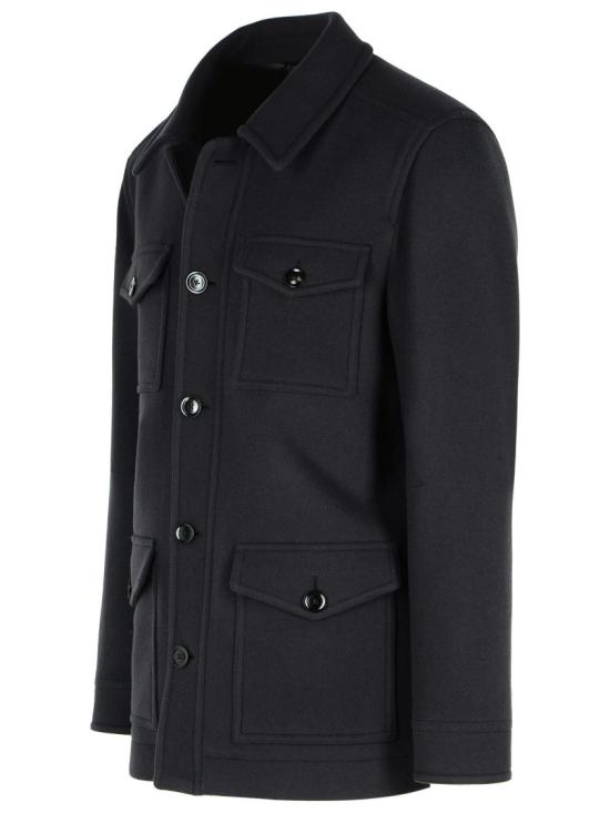 25FW 톰포드 자켓 OJM021 FMW058 HB825 Black - TOMFORD