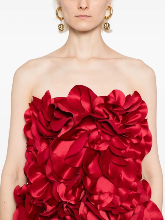  사이드 코베이시 숏 원피스 플로럴 미니 드레스 - SAIID KOBEISY