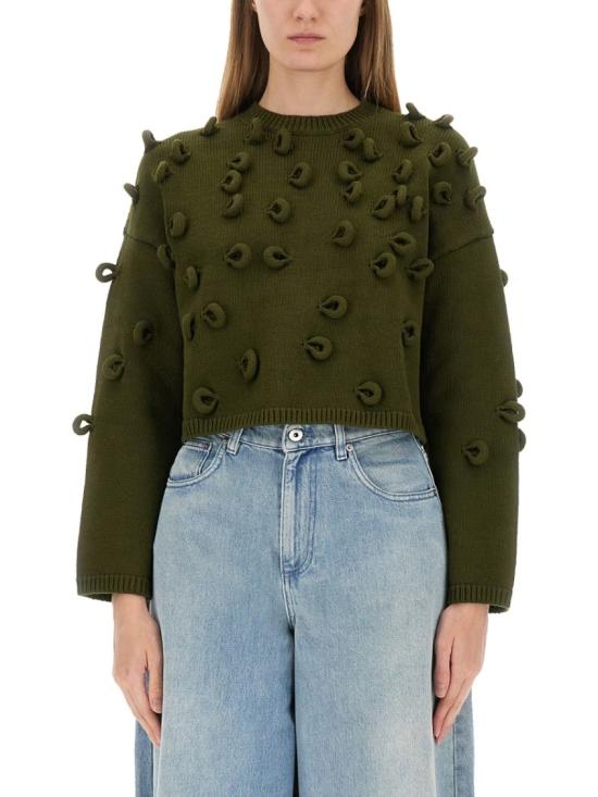 25FW JW앤더슨 스웨터 KW1446 YN0417575 Green