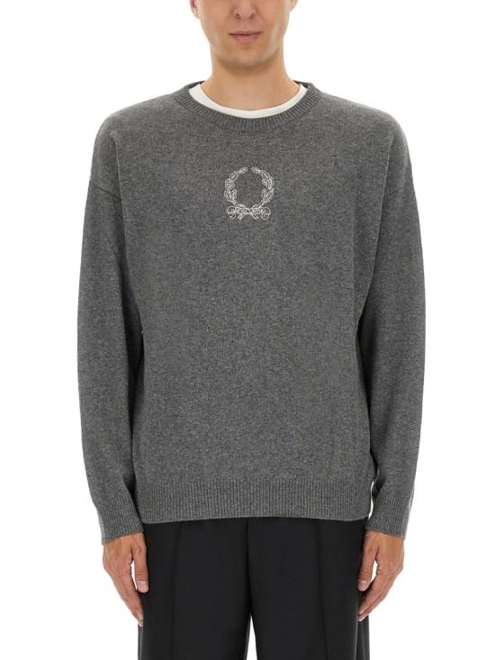 25FW 모스키노 스웨터 09255202 0506 Grey
