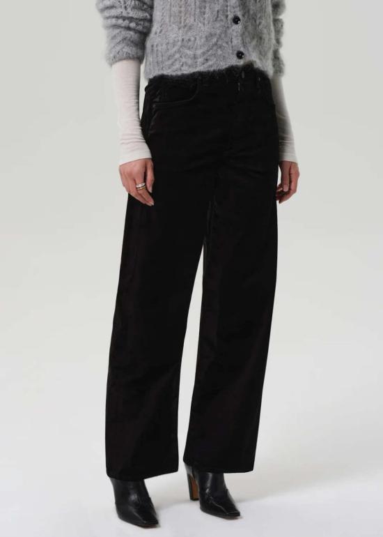  시티즌 오브 휴머니티 데님 팬츠 아일라 배기 팬츠 블랙 - CITIZEN OF HUMANITY