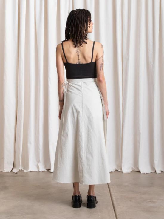  알리 골든 미디 스커트 랩 - ALI GOLDEN