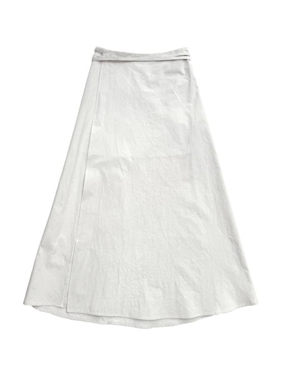  알리 골든 미디 스커트 랩