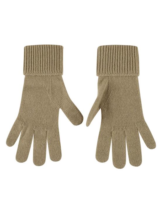  버버리 캐시미어 블렌드 글러브 8078828 B7311 Neutrals - BURBERRY