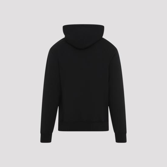  아미 후드 티셔츠 BFUSW235 730 Black - AMI