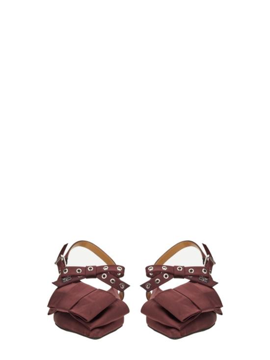 25SS 가니 플랫 슈즈 S2860 234 Burgundy - GANNI