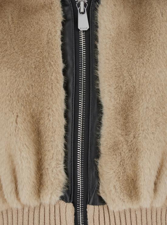 25FW 핑코 자켓 105399A2PIC60 Beige - PINKO