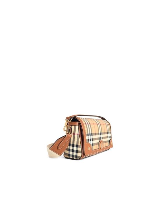  버버리 체크 노트 크로스백 8109787 A9534 Neutrals - BURBERRY