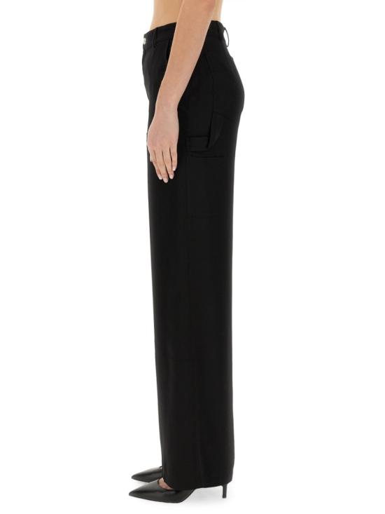  모스키노 스트레이트 팬츠 03343224 0555 Black - MOSCHINO
