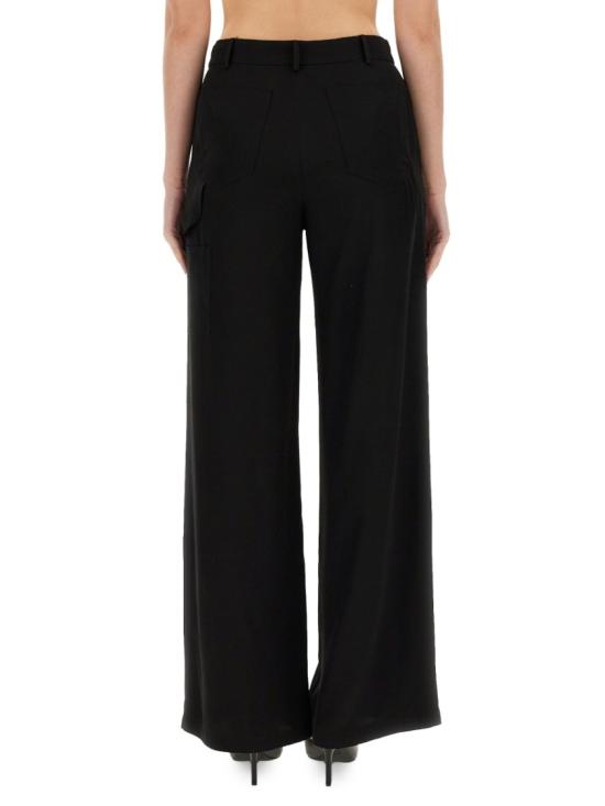  모스키노 스트레이트 팬츠 03343224 0555 Black - MOSCHINO