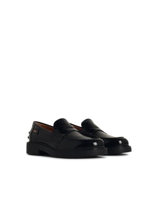  토즈 레더 로퍼 레더 로퍼 XXW20L0IP70SHA B999 Black - TODS