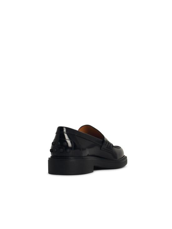  토즈 레더 로퍼 레더 로퍼 XXW20L0IP70SHA B999 Black - TODS
