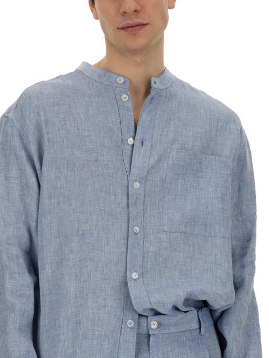  돌체앤가바나 긴팔 셔츠 G5LI8T FU4LGB0064 Blue - DOLCE & GABBANA