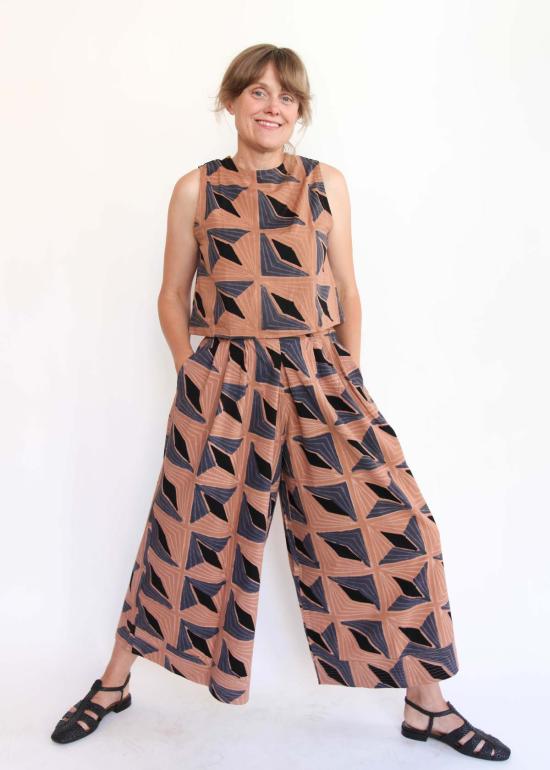  Maelu Designs 스트레이트 팬츠 마엘루 디자인 플루어 팬츠