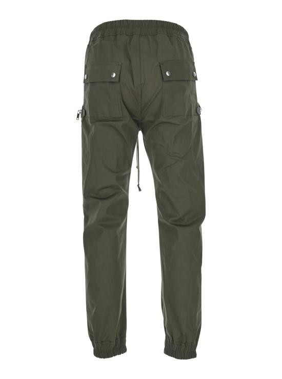 25FW 릭 오웬스 코튼 바우하우스 카고 팬츠 RU02E1377TE25 Green - RICK OWENS