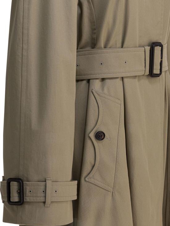 25FW 버버리 ELLINGHAM 엘링엄 핏앤플레어 롱 트렌치 코트 8115037 BEIGE - BURBERRY
