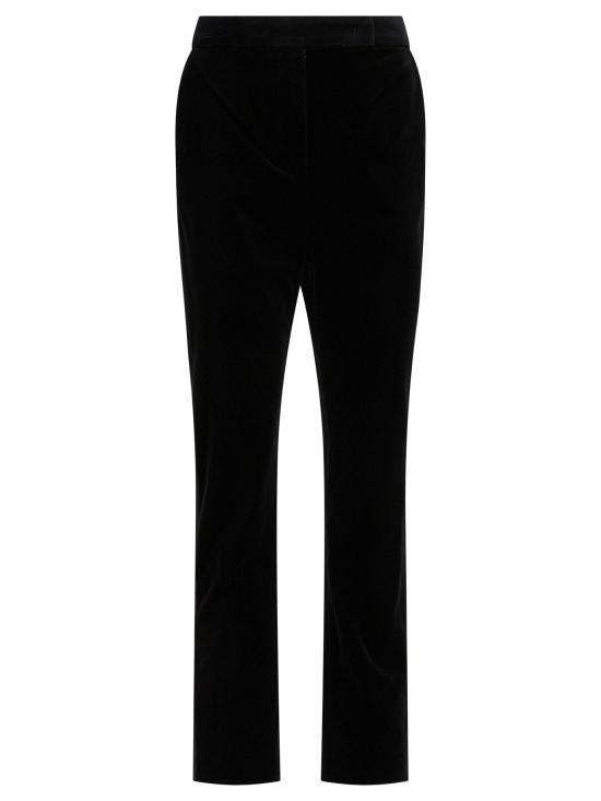 25FW 막스마라 스트레이트 팬츠 2521136231 CABREO007 BLACK