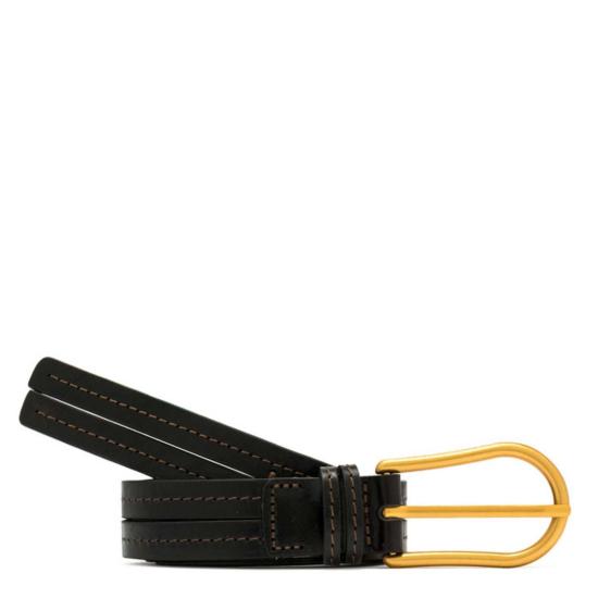  지아니 끼아리니 레귤러 벨트 Gianni Chiarini 가죽  블랙
