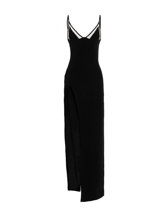  데이비드 코마 롱 원피스 RE23DK40DLABLACK Black
