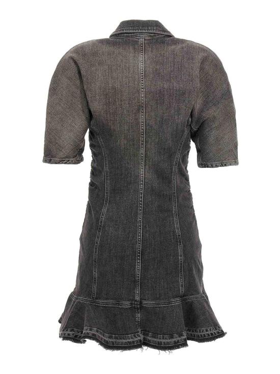 25FW 가니 미디 원피스 J1539006 Black - GANNI