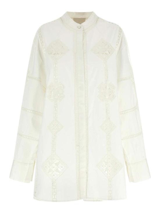  이자벨마랑 셔츠 CH0203FAC1J11I20WH White