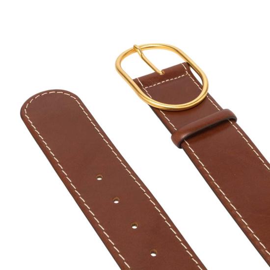  지아니 끼아리니 레귤러 벨트 Gianni Chiarini 가죽  브라운 - GIANNI CHIARINI