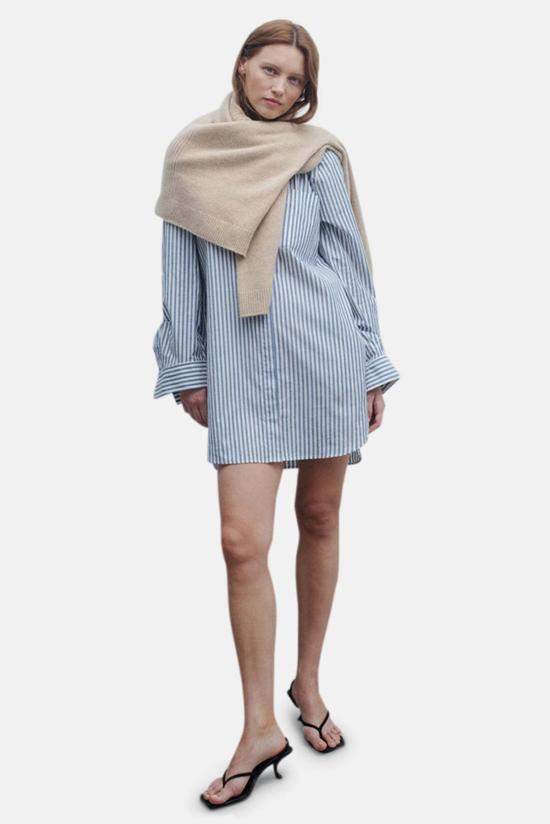  티더블유피 숏 원피스 Twp 전 남자친구 드레스 미드나잇/아이보리 - TWP