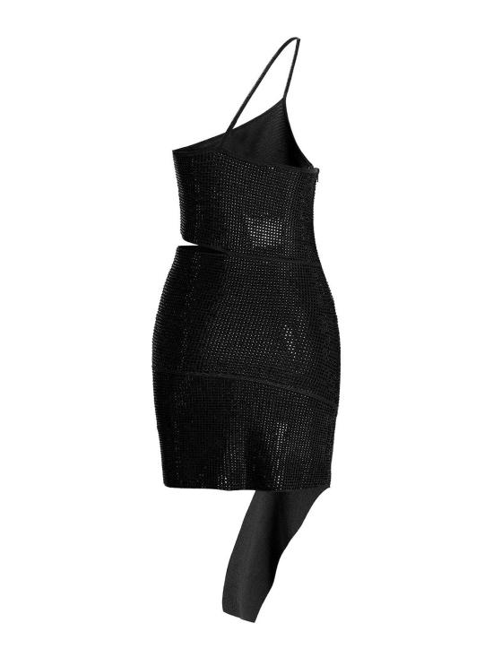  안드레아 아다모 숏 원피스 ADFW22DR05772473004 Black - ANDREA ADAMO